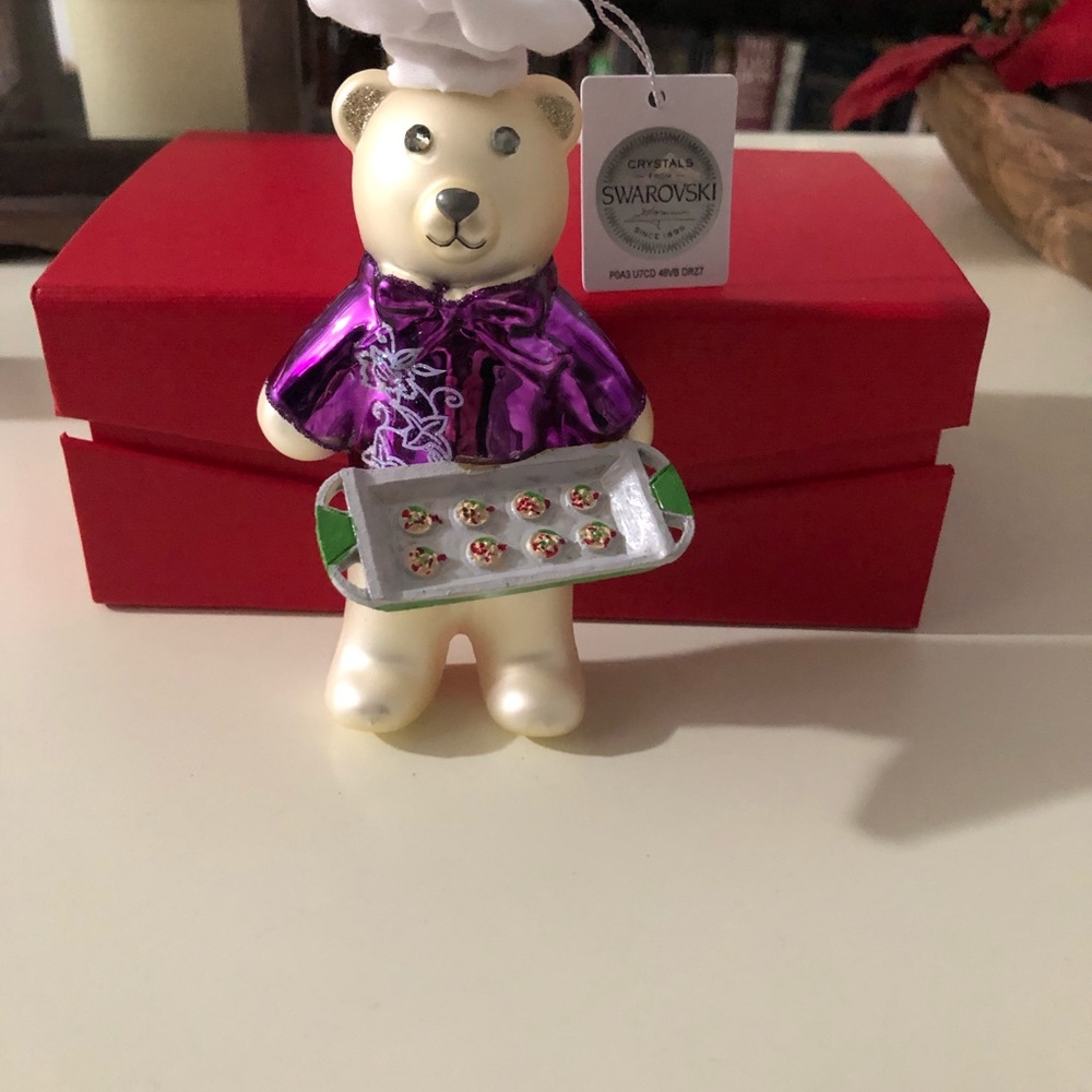 Swarovski crystal Christmas ornaments